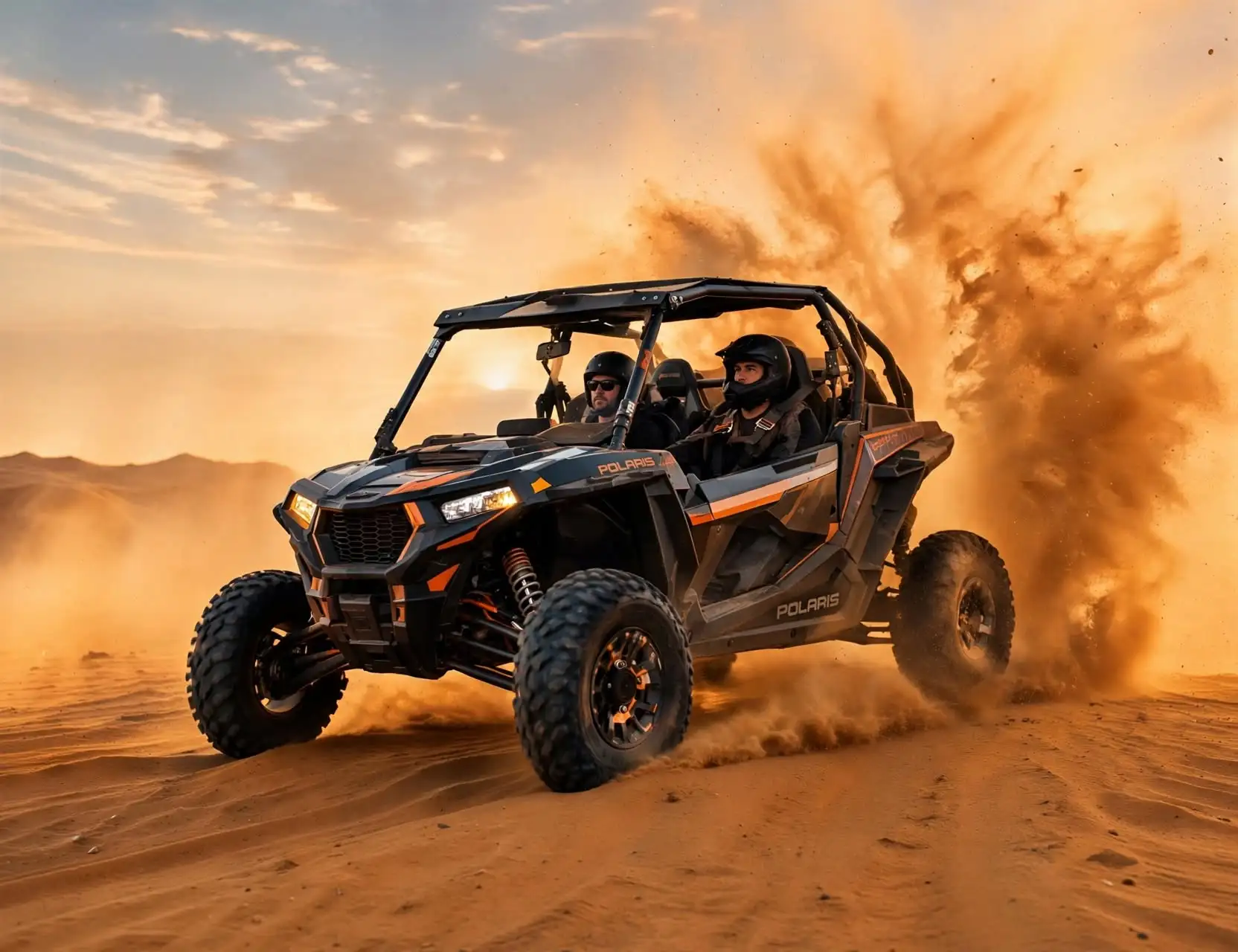 Enjoy your Polaris RZR buggy ride journey with Royal Dune Buggy Dubai
